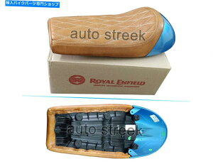 Seats CGtB[hGTC^[Zv^[650 D6^J[VOV[gx`u[JE Royal Enfield GT & Interceptor 650 D6 Tan Color Single Seat & Ventura Blue Cowl