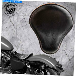 Seats t[X|[cX^[04-20re[WubNGNgbÑ\V[gV[g Solo Seat seat on frame Sportster 04-20 Vintage black electric
