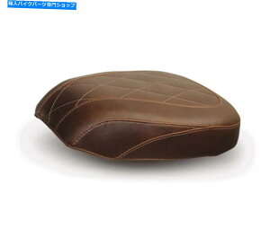 Seats �}�X�^���O76767���C�h�g���b�p�[�̏���� - �_�C�������h�X�e�b�` - �u���E�� Mustang 76767 Wide Tripper Passenger Seat - Diamond Stitch - Brown�y���s�A���i�z