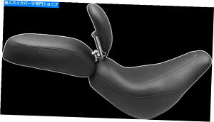 Seats マスタング75163ワイドトリッパーソロリアシートハーレーソフトアイルストリートボブFXBB 2018-20 Mustang 75163 Wide Tripper Solo Rear Seat Harley Softail Street Bob FXBB 2018-20