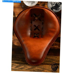Seats �{�u�o�[�`���b�p�[�J�X�^���\���V�[�g "�A���X�e���_�����B���e�[�W�u���E��v2" xs/1 Bobber Chopper Custom Solo Seat "Amsterdam vintage brown v2" XS/1