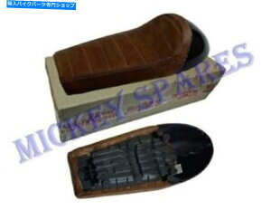 Seats {ṽCGtB[hGTC^[Zv^[650 D4VOV[gubNJE Genuine Leather Royal Enfield GT & Interceptor 650 D4 Single Seat & Black Cowl