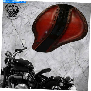 Seats 2016�N�ȗ���Triumph Bonneville Bobber Custom Solo Seat STD 4Fourth Red Size s Triumph Bonneville since 2016 Bobber Custom solo seat Std 4Fourth red size S�y���s�A���i�z