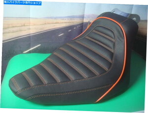 Seats �n�[���[�V�[�gXL�X�|�[�c�X�^�[�}�X�^���O���r�A�u���b�N�}���_�����I�����W�X���b�h75133mo HB Harley Seat XL Sportster Mustang Revere Black Mandarin Orange Thread 75133MO HB�y���s�A���i�z