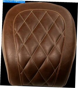 Seats 2018-2020n[[\tgACXg[g{uFXBBȃ_ChuEFXBB 2018-2020 for Harley Softail Street Bob FXBB Passenger Seat Diamond Brown FXBB