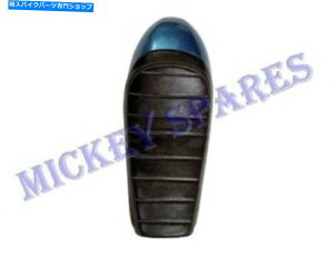 Seats {ṽCGtB[hGTC^[Zv^[650 D3VOV[gu[JE Genuine Leather Royal Enfield GT & Interceptor 650 D3 Single Seat & Blue Cowl