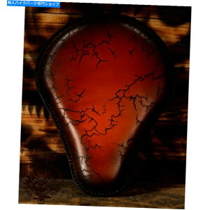 Seats {o[`bp[JX^\V[guTh^GNgbNvTCYs Bobber Chopper Custom Solo Seat "Saddle Tan electric " size S