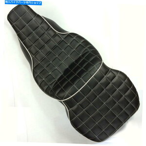 Seats �J�X�^���h���C�o�[�̏�q�`�F�b�N97-01�n�[���[�G���N�g���O���C�h�̃X�^�C�����U�[�V�[�g Custom Driver Passenger Checks Style Leather Seat For 97-01 Harley Electra Glide�y���s�A���i�z