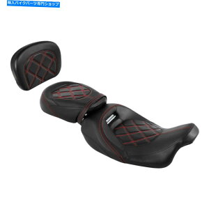 Seats n[[GNg[hOCh09-22 USɓKhCo[ȂƃobNXgpbh Driver Passenger Seat & Backrest Pad Fit For Harley Electra Road Glide 09-22 US