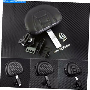 Seats I[goCvOChCo[C_[V[gobNXgn[[cA[GNg[h Motorcycle Plug In Driver Rider Seat Backrest For Harley Touring Electra Road