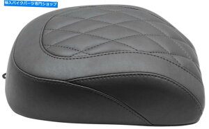 Seats �g���b�p�[�_�C�������h�����v�̃��C�h�s���I���p�b�hMUS�B 18-19 HD FXBR��83063 Tripper Diamond Synthetic Leather Wide Pillion Pad Mus. 83063 For 18-19 HD FXBR�y���s�A���i�z