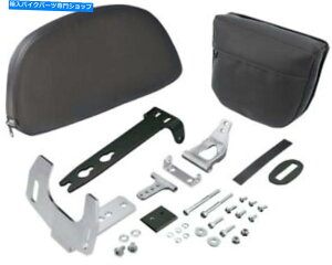 Seats ショークロムクイックデタッチスマートマウントバックレストブラック#91-316ハーレーデビッドソン Show Chrome Quick Detach Smart Mount Backrest Black #91-316 Harley Davidson