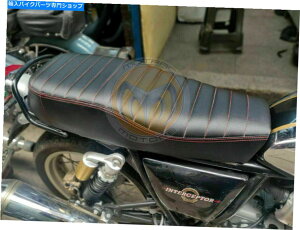 Seats CGtB[h̔rIXNu[C^[Zv^[V[gubNtgƃAV[g Royal Enfield Exclusive Scrambler Interceptor Seat Black Front and Rear seat