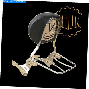 Seats }nXVS 1100hbOX^[iVSTARjJX^VV[o[pbZW[obNXg + L.bN Yamaha XVS 1100 Dragstar (Vstar) Custom Sissy bar Passenger Backrest + L. Rack