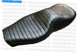 Seats CGtB[hNVbN350500 ccJX^NbVfAubNtgAV[g Royal Enfield Classic 350 & 500 CC Custom Cushioned Dual Black Front & Rear Seat