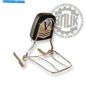 Seats �z���_VT 750 DC�u���b�N�E�B�h�E�iRC48 -UP�܂�-07�j Honda VT 750 DC Black Widow (RC48-up to -07) Sissy bar Passenger Backrest + Rack�y���s�A���i�z