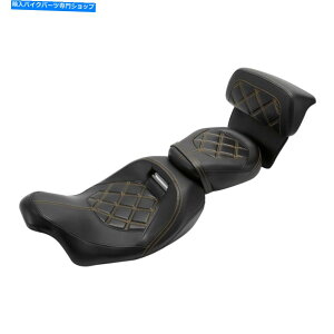 Seats n[[cA[2014-2022 19ɓKpbNgNobNXgthCo[19 Driver Passenger Seat w/ Pak Trunk Backrest Fit For Harley Touring 2014-2022 19