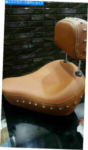 Seats ���C�����G���t�B�[���h�̂��߂̎��O���\�ȃo�P�b�g�o�P�b�g�V�[�g�^���u���E�������s�[�X���C�_�[�V�[�g Detachable Backrest Bucket Seat Tan Brown One Piece Rider Seat For Royal Enfield