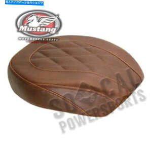 Seats Chgbp[uEA-10.5C`_ChFXDL_Ci[C_[EFI 2007-2009 Wide Tripper Brown Rear Width-10.5in Diamond FXDL Dyna Low Rider EFI 2007-2009