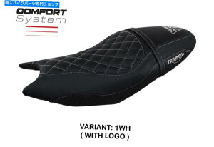 Seats Triumph Trident 660 2021-2022 Tappezzeria Italia Sihlar Comfort Foam�V�[�g�J�o�[ Triumph Trident 660 2021-2022 Tappezzeria Italia Sihlar Comfort Foam Seat Cover�y���s�A���i�z