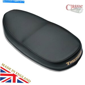 Seats Triumph 3TA 5TA TR5 T100 T120�f���v���b�N�X�t���[���V�[�g1960-62�u���b�N Triumph 3TA 5TA TR5 T100 T120 Duplex Frame Seat 1960-62 Black�y���s�A���i�z