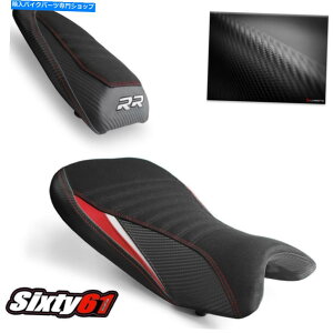 Seats BMW S1000RRV[gJo[2019-2021 2022Cg[^[X|[ctgAbhubN BMW S1000RR Seat Covers 2019-2021 2022 Luimoto Motorsports Front Rear Red Black