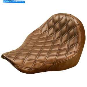 Seats ThuElQ[hiqXeb`\V[g2018-19n[[FLSB FXLR Saddlemen Brown Renegade Lattice Stitch Solo Seat 2018-19 Harley FLSB FXLR