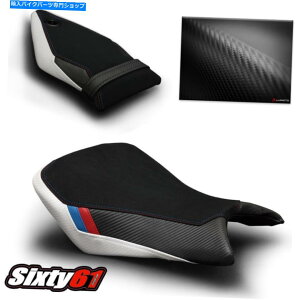Seats BMW S1000RRV[gJo[2015-2017 2018 Luimoto MotorsportsXG[hubNzCg BMW S1000RR Seat Covers 2015-2017 2018 Luimoto Motorsports Suede Black White
