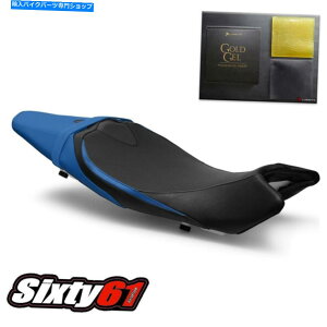 Seats SV650QtV[gJo[2016 -2019 2020 2021 2022Cgu[ubN Suzuki SV650 Seat Cover with Gel 2016 -2019 2020 2021 2022 Luimoto Blue Black