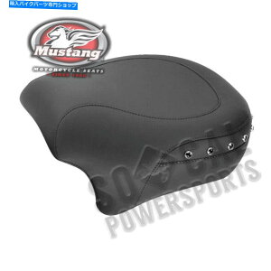 Seats \V[gA13.5C`ubNX^bhFLHR[hLOEFIi1998-2019j Solo Seat Rear Width-13.5in Black Studs FLHR Road King EFI (1998 - 2019)