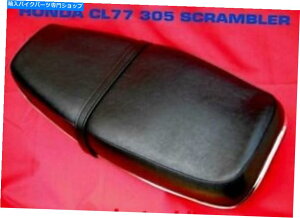 Seats z_XNu[CL72 250 CL77 305V[gJo[LbgSȐVNgXgbv HONDA SCRAMBLER CL72 250 CL77 305 SEAT COVER KIT COMPLETE NEW CHROME TRIM STRIP