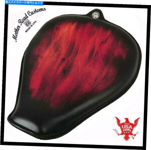 Seats 2004-2006�t���[���V�[�g��̃X�|�[�c�X�^�[�n�[���[���炩�ȃA���̐Ԃ��v���ׂẴ��f�� 2004-2006 Sportster Harley On The Frame Seat Smooth Ant Red Leather All Models�y���s�A���i�z
