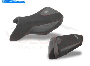 Seats XYLGSR 750 2010-2017ΎRȃJo[bhV[S031C/B/1104A`Xbv Suzuki Gsr 750 2010-2017 Volcano Seat cover Red Seams S031c/B/1104 Anti Slip