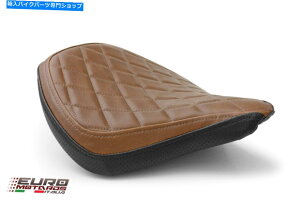 Seats ���C���g���B���e�[�W�_�C�������h�V�[�g�J�o�[�g���C�A���t�{�o�[2017-2020�̃J���[�I�v�V���� Luimoto Vintage Diamond Seat Cover 3 Color Options For Triumph Bobber 2017-2020�y���s�A���i�z