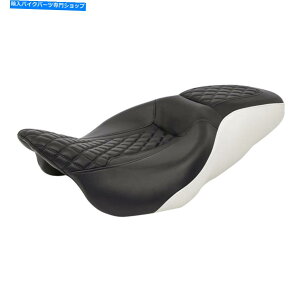 Seats �n�[���[CVO�X�g���[�g�O���C�h2009-2021�ɂ҂�����̍����X�e�b�`�h���C�o�[�̏���� Black Stitching Driver Passenger Seat Fit For Harley CVO Street Glide 2009-2021�y���s�A���i�z
