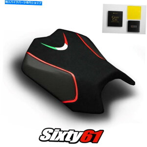 Seats �A�v�����A�E�g�D�I�m�V�[�g�J�o�[�A���h�Q��2011-2019 2020�u���b�N���b�h���C���g�J�[�{���X�G�[�h Aprilia Tuono Seat Covers and Gel 2011-2019 2020 Black Red Luimoto Carbon Suede�y���s�A���i�z