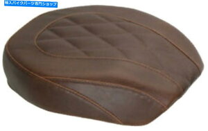 Seats �}�X�^���O�V�[�g�u���E���_�C�������h�X�e�b�`���C�h�g���b�p�[���A�V�[�g-76709 48-8844 Mustang Seats Brown Diamond Stitch Wide Tripper Rear Seat - 76709 48-8844