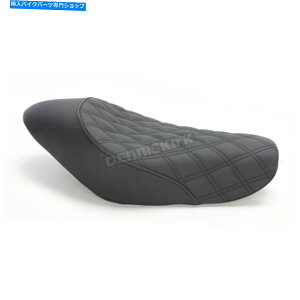 Seats Saddlemen Black Renegade Lattice-Stitch\V[g-807-03-002LS Saddlemen Black Renegade Lattice-Stitch Solo Seat - 807-03-002LS