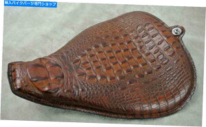 Seats 2010-2021t[V[g̃X|[cX^[n[[USAuEQ[^[U[ׂẴf 2010-2021 Sportster Harley On The Frame Seat USA Brown Gator Leather All Models