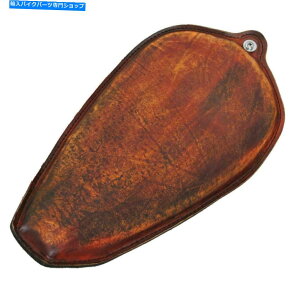 Seats n[[X|[cX^[1982-2003t[V[gX`[USAɒF̋ꂵ߂ꂽv Harley Sportster 1982-2003 Brown Distressed Leather On The Frame Seat Steel USA