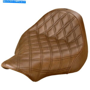 Seats Th}uElQ[hiqXeb`\V[gn[[13-17\tgAEguCNAEg Saddlemen Brown Renegade Lattice Stitch Solo Seat Harley 13-17 Softail Breakout