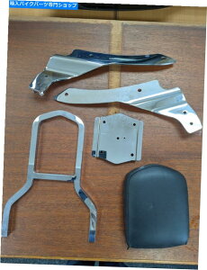 Seats ���}�n�h���b�O�X�^�[XVS650 4VRW077200�p�̖{���̃��}�n�V�b�V�[�o�[�Z�b�g Genuine Yamaha Sissy Bar Set for Yamaha Drag Star XVS650 4VRW077200�y���s�A���i�z