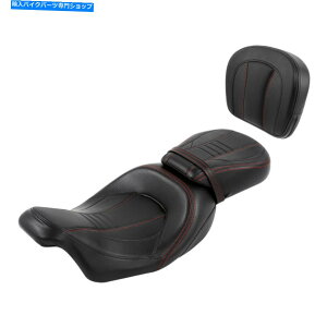 Seats hCo[̏ȁobNXgpbhn[[c[Of2009-2022 NEW Driver Passenger Seat & Backrest Pad Fit For Harley Touring Models 2009-2022 New