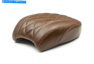 Seats ムスタングブラウンワイドトリッパー旅客席ピリオンバックレストハーレーソフトアイルスリム1 Mustang Brown Wide Tripper Passenger Seat Pillion Backrest Harley Softail Slim 1