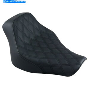 Seats Th}ubNlQ[hiqXeb`LShCo[\V[gn[[18+ FLHC FLDE Saddlemen Black Renegade Lattice Stitch LS Driver Solo Seat Harley 18+ FLHC FLDE