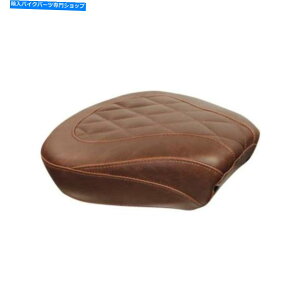 Seats �}�X�^���O76723���C�h�g���b�p�[����� - �_�C�������h�X�e�b�` - �u���E�� Mustang 76723 Wide Tripper Passenger Seat - Diamond Stitch - Brown�y���s�A���i�z
