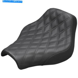 Seats ThubNlQ[hiqXeb`hCo[\V[gn[[18+ FXBB FXST M8 Saddlemen Black Renegade Lattice Stitch Driver Solo Seat Harley 18+ FXBB FXST M8