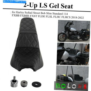 Seats n[[\tgACXg[g{uFXBB FXBBS 2018-2022 LSXebv2AbvWFpbhV[gVK For Harley Softail Street Bob FXBB FXBBS 2018-2022 LS Step 2-Up Gel Pad Seat New