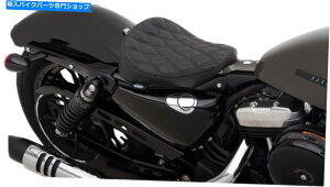 Seats �h���b�O�X�y�V�����e�B�[�Y�{�o�[�\���_�C�������h�u���b�N�X�e�b�`�V�[�g�n�[���[10+�X�|�[�c�X�^�[XL Drag Specialties Bobber Solo Diamond Black Stitch Seat Harley 10+ Sportster XL