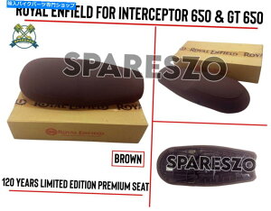 Seats CGtB[hGT 650C^[Zv^[650u120NŃv~AV[gv Royal Enfield GT 650 & INTERCEPTOR 650 "120 Years LIMITED EDITION PREMIUM SEAT"
